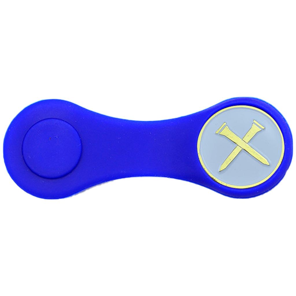 Силиконовый маркер для гольф-мяча с клипсой для шляпы, сменный магнитный силиконовый держатель для маркера для гольф-мяча для калибровки позиции