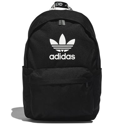 Оригинальный полиэстеровый рюкзак Regular Унисекс Черный Adidas H35596
