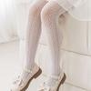 Нейлоновые чулки для девочек, эластичные, мягкие, чулочно-носочные изделия, новые сетчатые колготки для детей