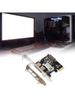 Карта расширения PCIE - USB3.0, порты USB3.0 TypeA и USB3.1 TypeC с автономным питанием, низкий профиль