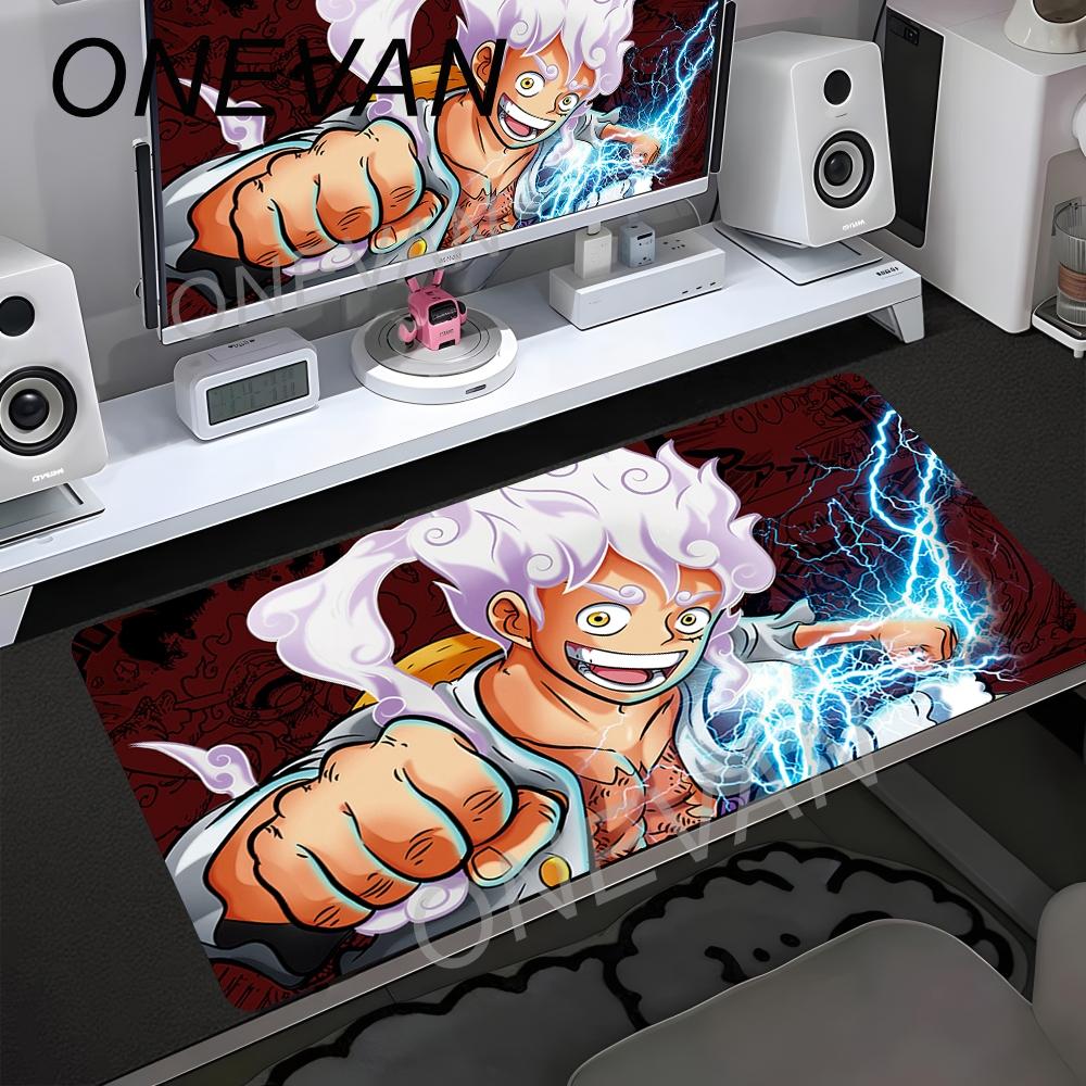 50x100cm XXL One Piece Luffy Mouse Pad Gaming Mouse Pad Rubber Desk Mat Non-slip PC Laptop Gamer Desk Accessories Big Table Mats