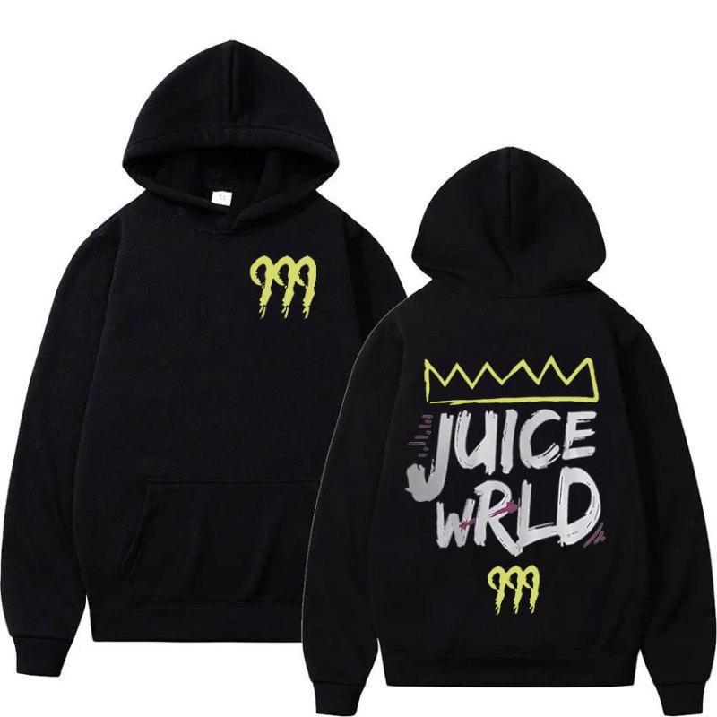 Рэппер Juice Wrld 999 Толстовка с буквенным принтом для мужчин и женщин в стиле хип-хоп, пуловер в стиле ретро, толстовка из флиса, свободная уличная одежда с капюшоном с длинными рукавами