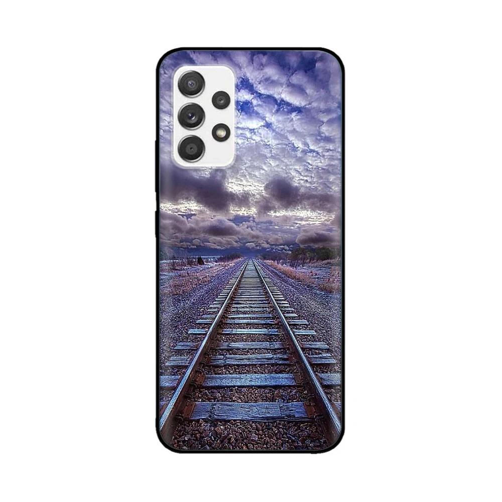 Чехол для Samsung A72 Мягкий Жидкий Силиконовый Корпус для Samsung Galaxy A72 Чехол A 72 Полная Защита Высокое Качество Fundas