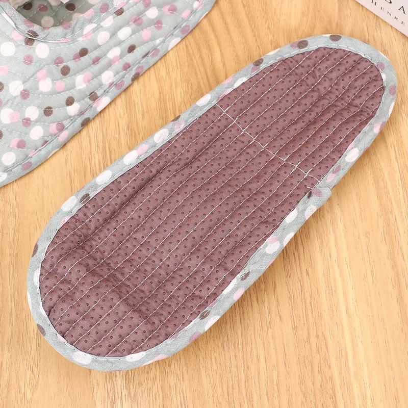 Модные женские домашние тапочки, весенне-осенние мягкие хлопковые тапочки, женские ретро-тапочки для дома и спальни с цветочным принтом, смешанный заказ