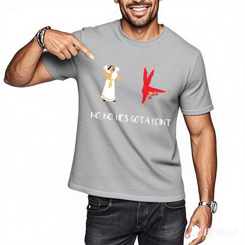 Man t shirt Streetwear Fashion Tshirt Dog And Cat Dancing Workout Casual Tee Cool ONeck Lightweight Tee