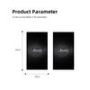 2Pcs Anti-Scratch Car Window Pillar Trim Film Logo Sticker for Jeep Renegade Wrangler JK Grand Cherokee Compass Car Accessories ALW1