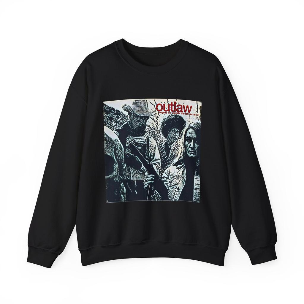 Eugene Mcdaniels Outlaw Art Long Sleeve Sweatshirt Graphic Crewneck Unisex Gift