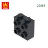 Нетоксичный 77 шт./лот 1x2x1 2/3 С шипами с 1 стороны Блок Moc Цветные Аксессуары Совместимые с 22885 Кирпич DIY Детская Игрушка Сборка