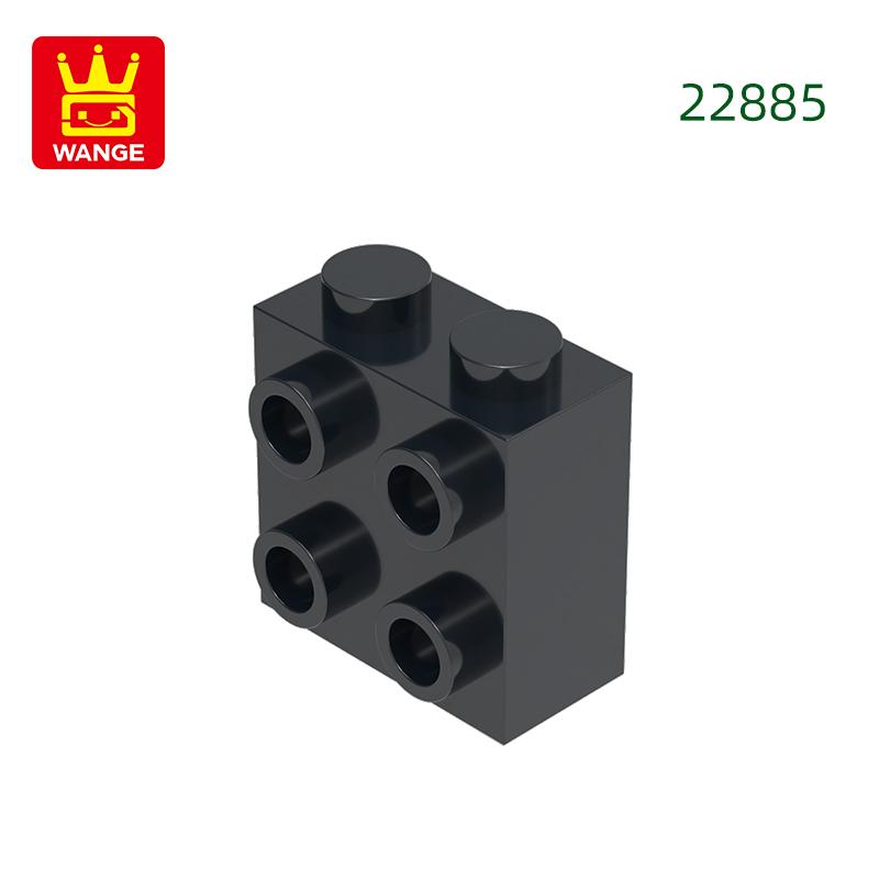 Нетоксичный 77 шт./лот 1x2x1 2/3 С шипами с 1 стороны Блок Moc Цветные Аксессуары Совместимые с 22885 Кирпич DIY Детская Игрушка Сборка