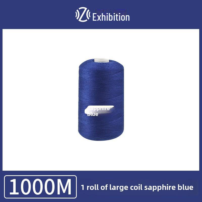 1000 ярдов ниток для бытового шитья: Полиэстер, цветная ручная работа, тонкая катушка