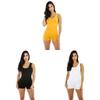 Stylish And Comfortable Womens Backless Jumpsuit With High Elasticity For Casual Wear