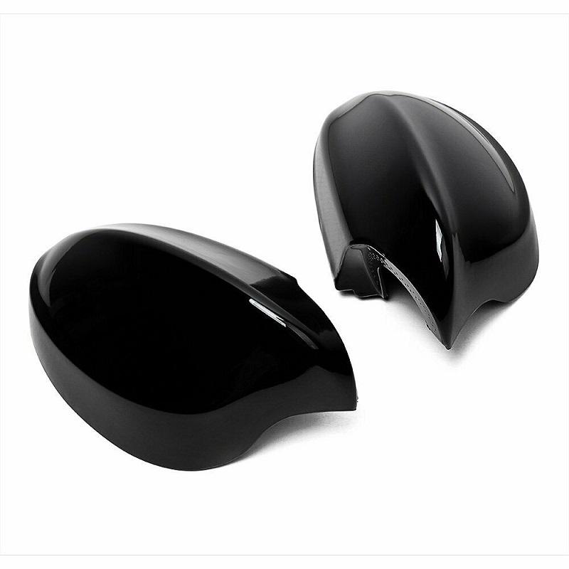 2PCS Gloss Black Side Mirror Cover Caps for BMW E90 2006-2008 318i 320i 323i 325i 328i 51167135097+51167135098