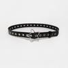 Hip Hop Gothic Leather Belt Punk Pin Buckle Waistband Fashion Waist Band  For Women Man