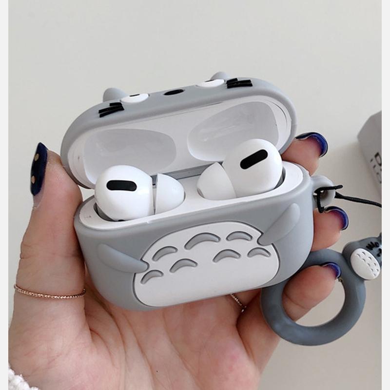 Чехол для Airpods 3, милый силиконовый чехол для наушников с японским аниме Тоторо, беспроводной Bluetooth чехол для Airpods Pro 1, 2, 3, чехол