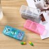 3 Grids Pills Box Mini Pill Case Tablet Pill Organizer Case Dispenser Travel Tablet Holder Container Medicine Drug Storage Box