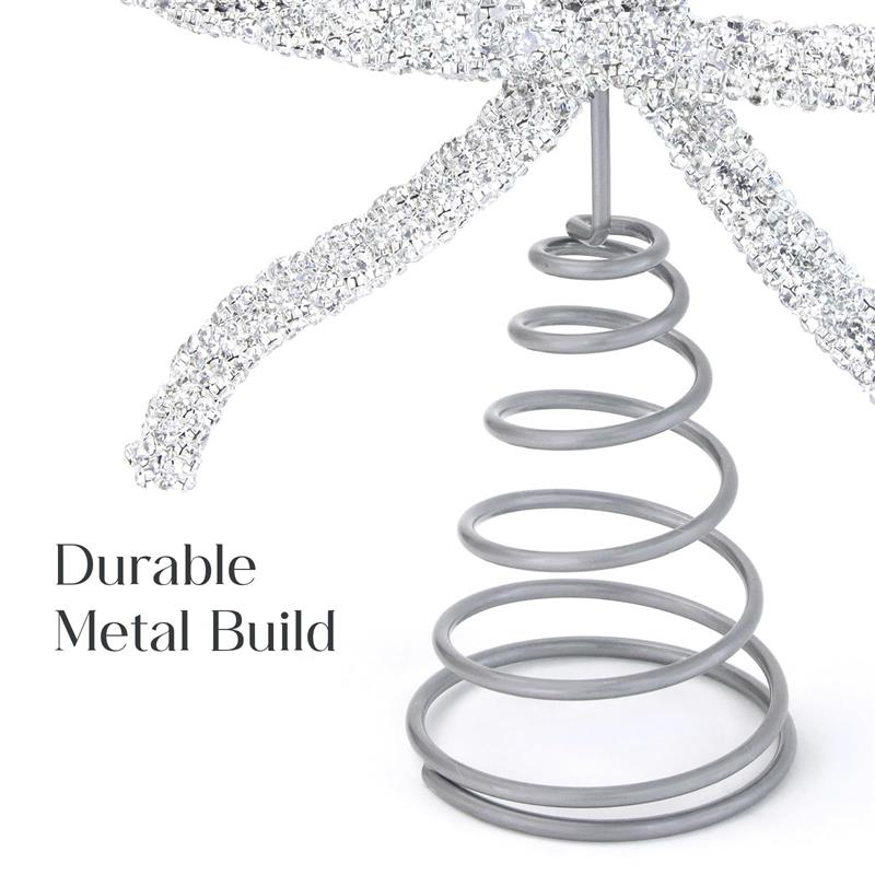 Бант для верхушки рождественской елки, Рождественский декор, Рождественская верхушка, Рождественский бант для елки, Украшения для рождественской елки, Праздничные товары для дома и вечеринок