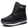 SNOW SHOES  Men Boots Winter with Fur  Warm Snow Boots Men Winter Work Casual Shoes Sneakers High Top Rubber Ankle Boots