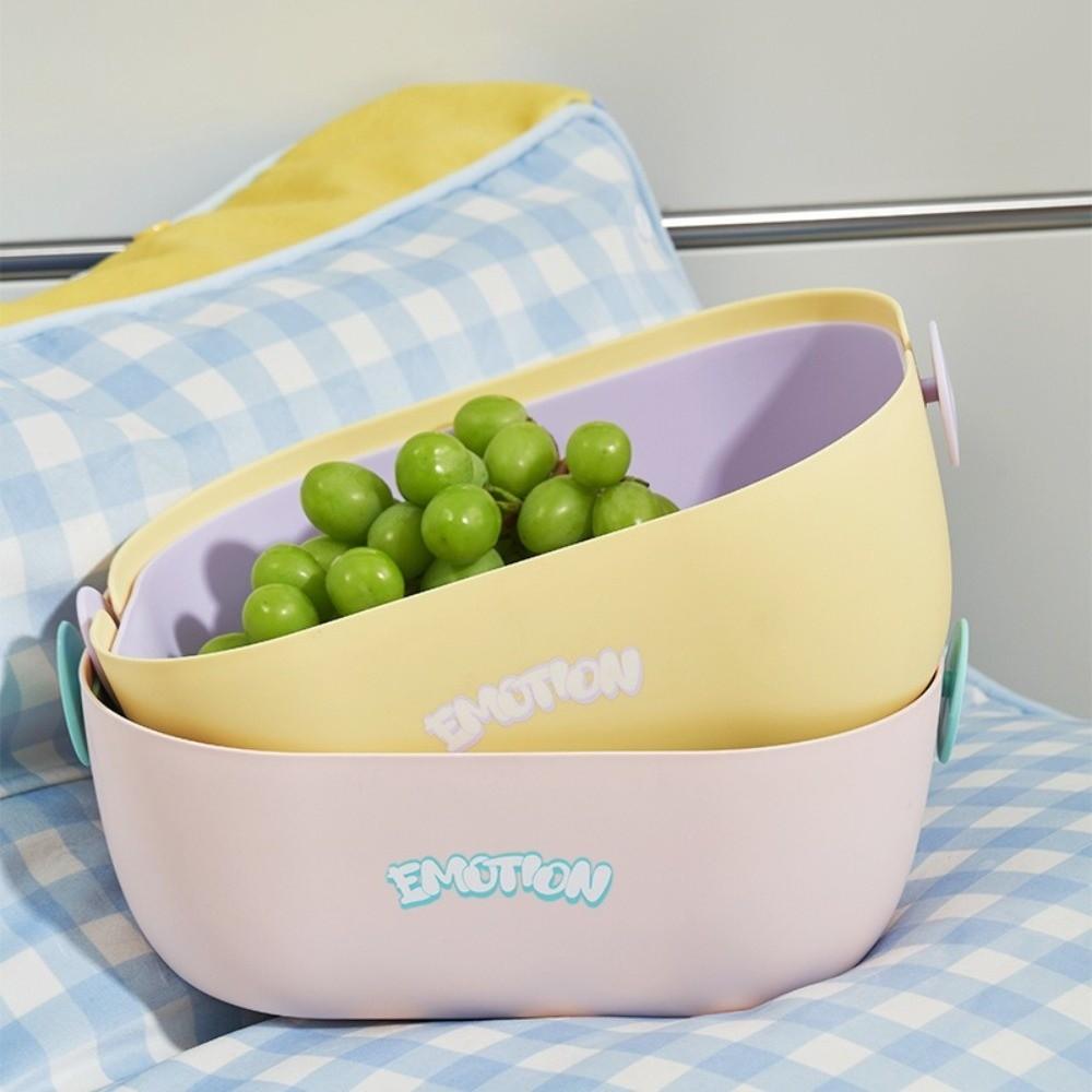 Large Capacity Fruit Cleaning Basket Double-Layer Vegetable Basket Drainage Basket Fruit Cleaning