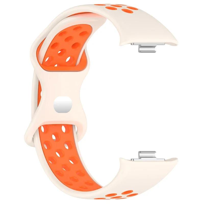 Классический силиконовый дышащий ремешок для Redmi Watch 4 для Xiaomi Band 8 Pro сменный браслет ремень мягкий TPU Watch4 ремешок для часов браслет