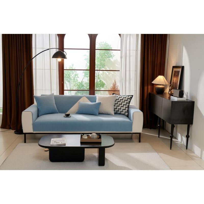 Новая высококачественная легкая французская диванная подушка, универсальный нескользящий чехол для диванной подушки на все времена года, легкая роскошная ткань для чехла дивана