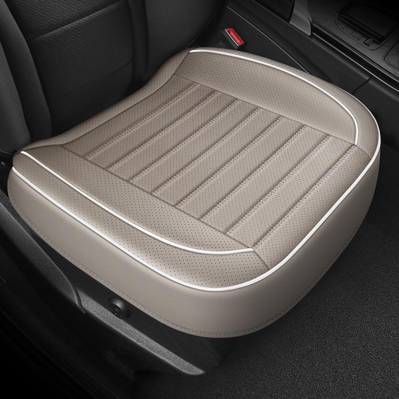 Универсальная нескользящая кожаная подушка для автомобильного сиденья без спинки, цельная, с полным покрытием, для основного и сменного водителя, лидер продаж во внешней торговле.