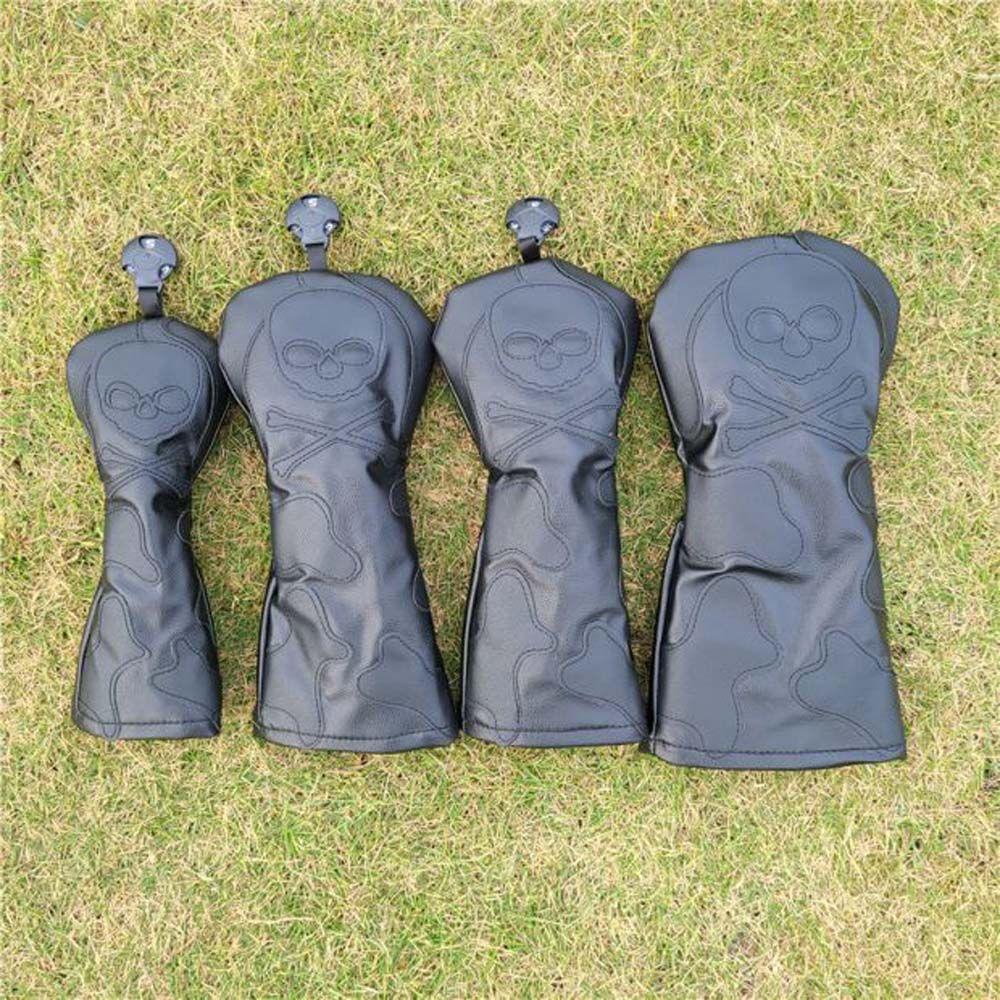 Mallet Putter Golf Club Headcover Club Head Protector Golf Head Covers Skull Golf Putter Cover