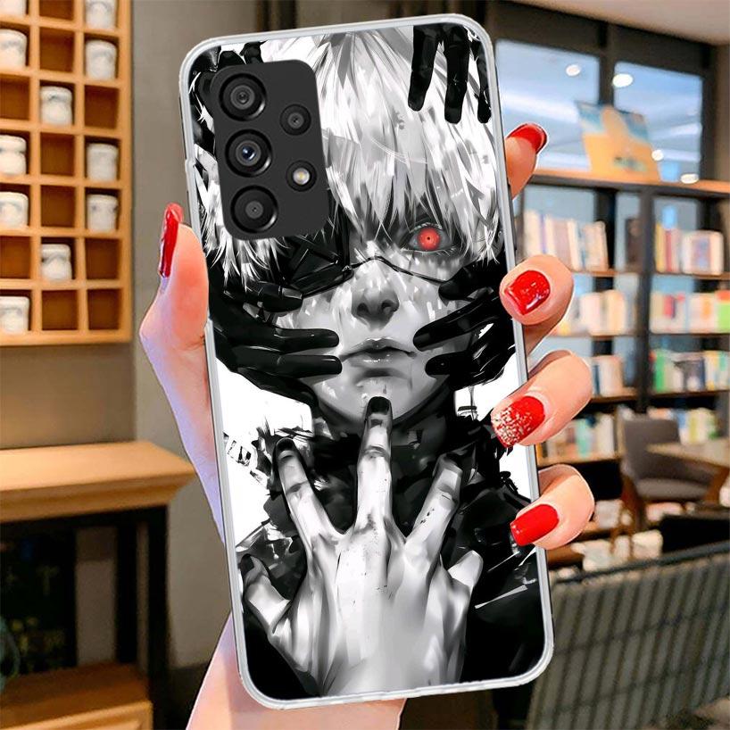 Чехол для телефона G-Ghoul Tokyo Kaneki Ken для Samsung Galaxy A12 A22 A32 A52 A72 A02S Чехол для телефона Note 20 Ultra 10 S10 Plus A51 A71 A50