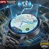 2026 Новые GPS Офлайн Карты Умные Часы Мужские Память 3D Стиль Меню TWS MP3 и 1.43" AMOLED Компас MP4 Плеер Спорт Плавание Водонепроницаемый Браслет