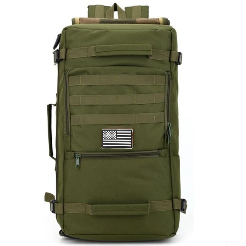 Водонепроницаемый прочный тактический рюкзак из нейлона 1000D для активного отдыха - Треккинг, Рыбалка, Охота, Кемпинг 3 в 1