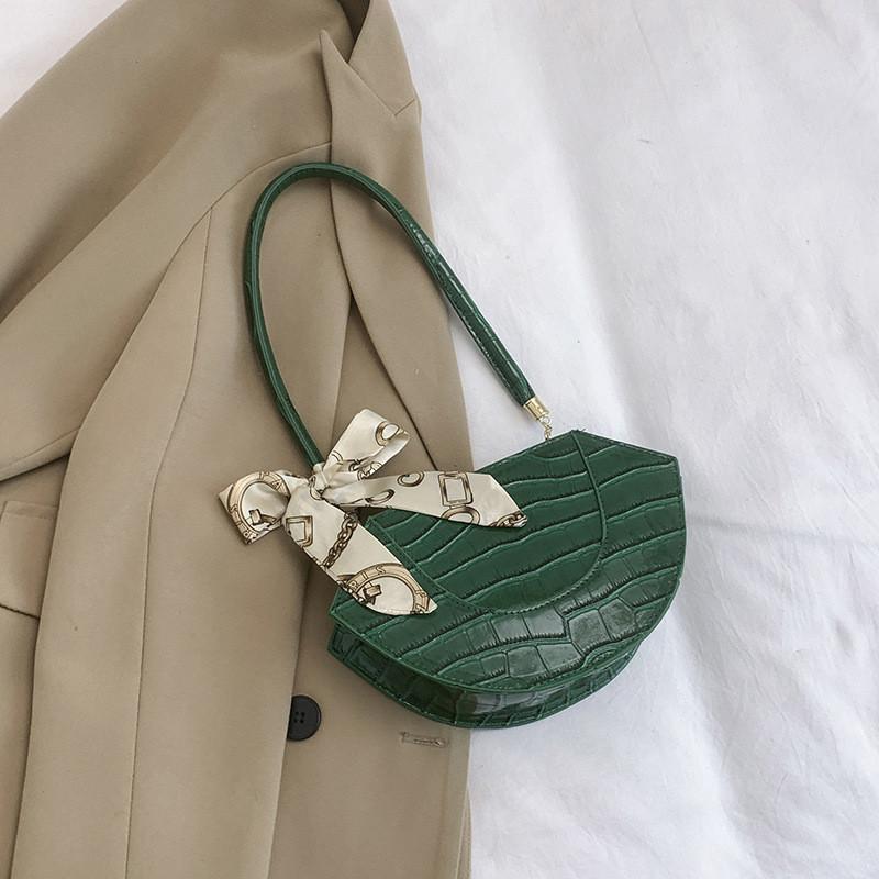 Trendy Street Style Pu Leather Bucket Bag Elegant And Beautiful Simple Shoulder Bag For Everyday Use