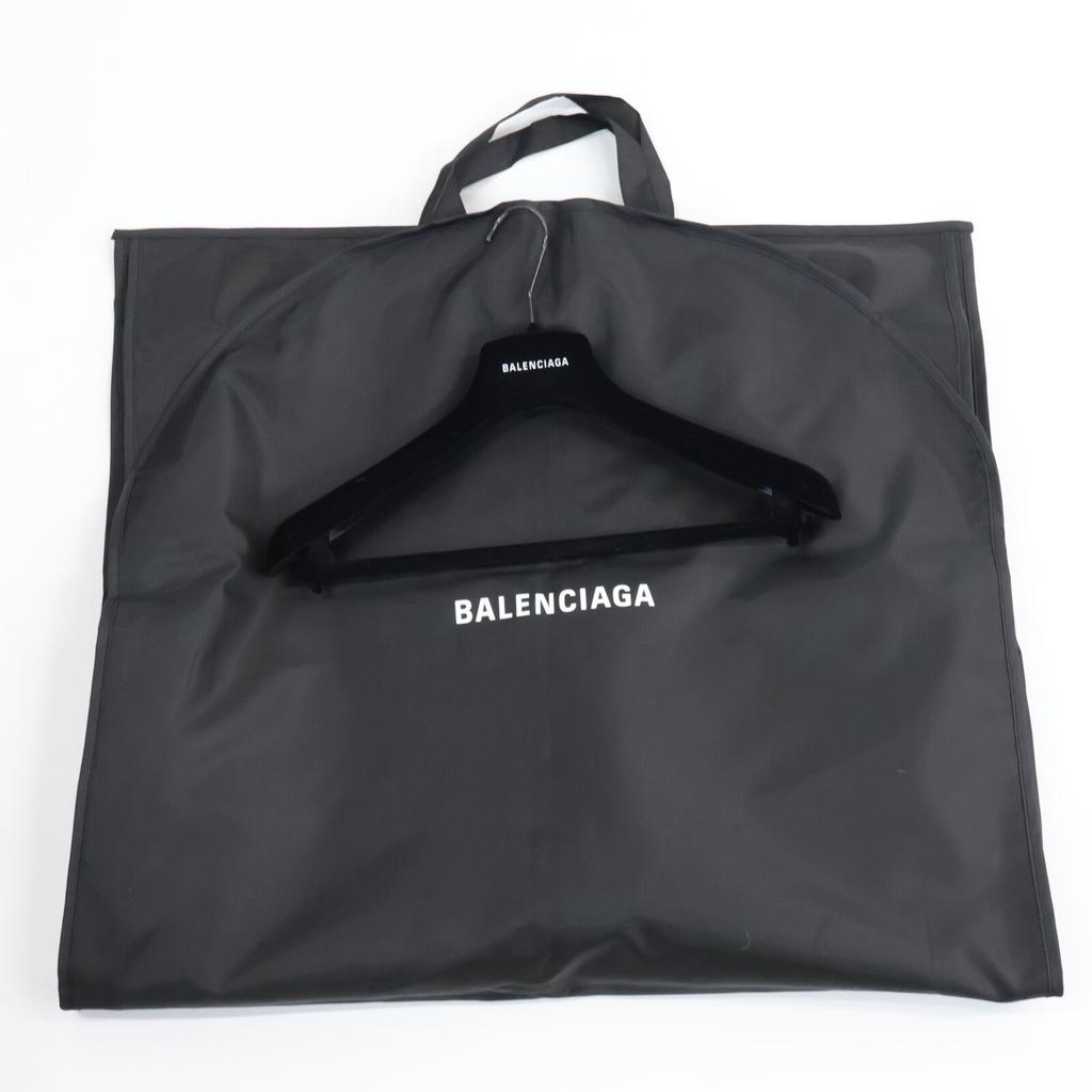 Balenciaga Отечественно авторизованный 22AW 721789 TNQ30 Куртка-шуба из меха с молнией сзади BB / Куртка-шуба 32 Белый x черныйБ/у