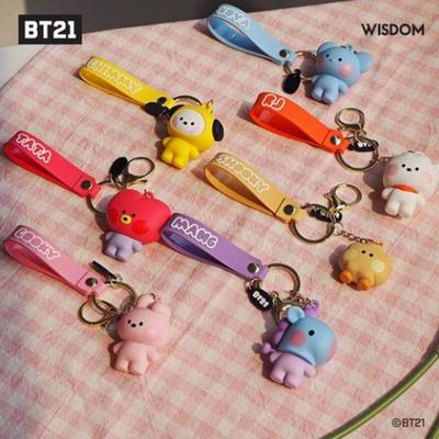 Официальный брелок для фигурки Minini BTS, аутентичный брелок для фигурки
