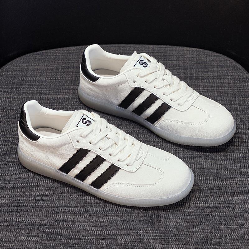 Leather Majilad training shoes women's flat 2024 new little white shoes summer niche original board shoes trendy shoes women