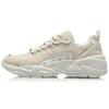 Li Ning Moonchaser Амортизирующие Скользкие Устойчивые к истиранию Дышащие Низкие Спортивные Повседневные Кроссовки Женские Белые AGLQ248-1