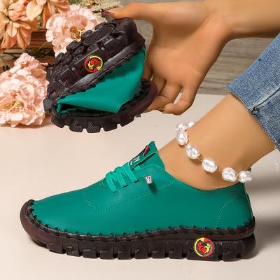 Женская обувь, Повседневная обувь, Обувь на плоской подошве, Одинарная обувь, Дышащая обувь, Легкая, С круглым носком, Кроссовки