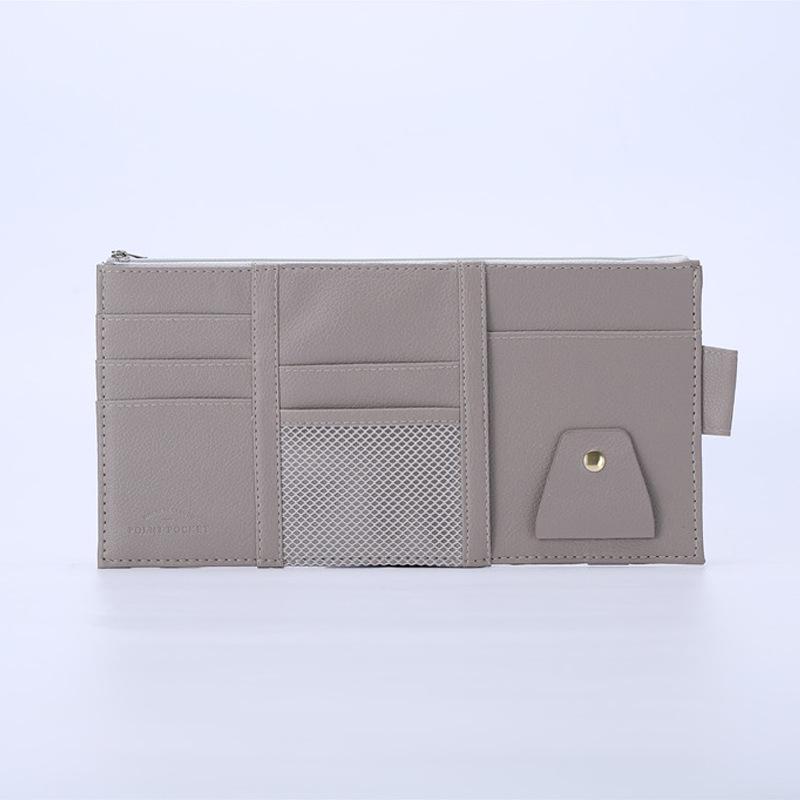 Сумка для хранения солнцезащитных очков и телефона на автомобильный солнцезащитный козырек