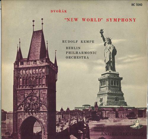 LP-пластинка РУДОЛЬФ КЕМПЕ - Дворжак: Симфония №. 5 ми минор HC1040 ANGEL - Япония Классика Б/У