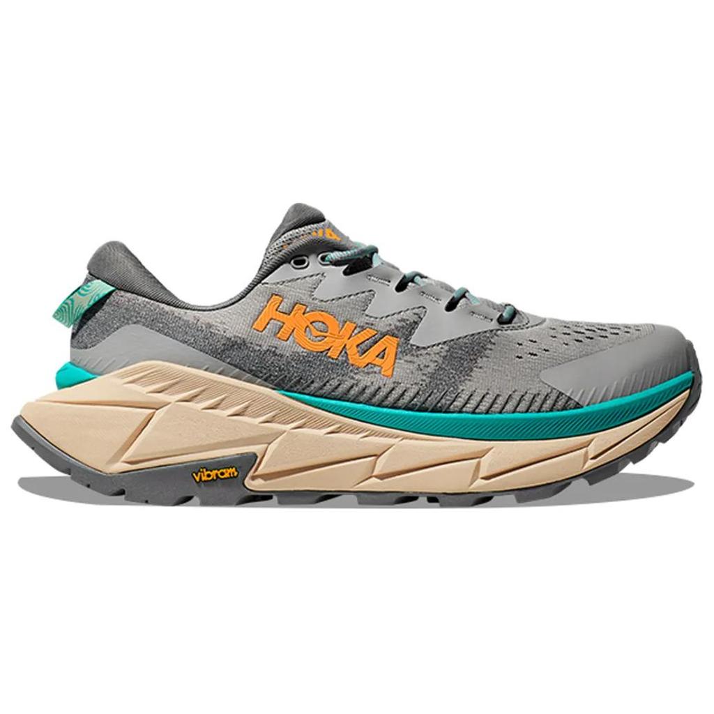 HOKA One One Skyline-Float X Series Мягкие Удобные Нескользящие Прочные Низкие Кроссовки для Хайкинга Мужские Кроссовки для Хайкинга Серые 1141610-SYK