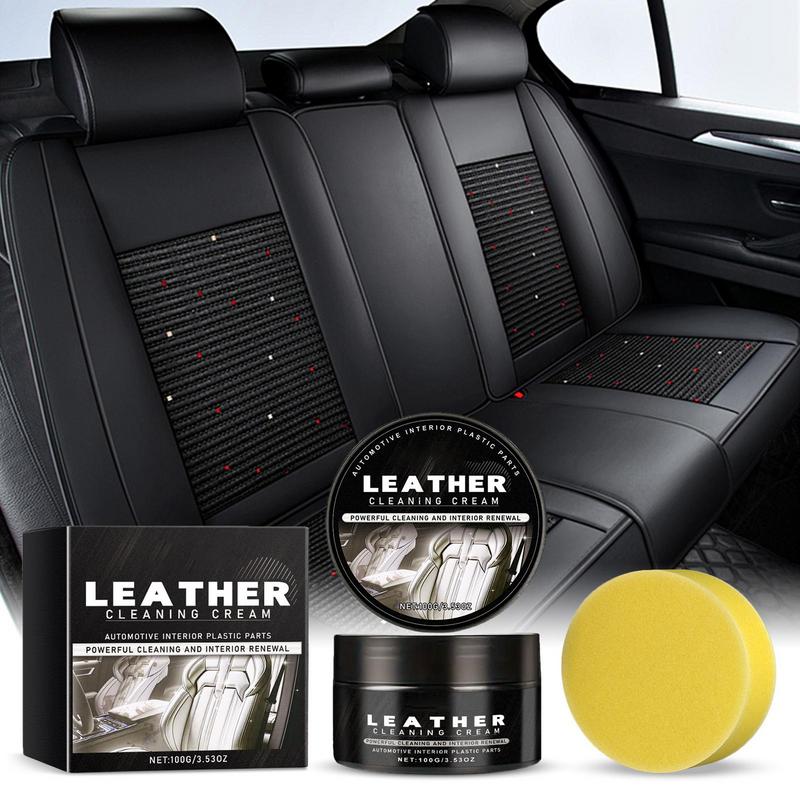 Car Leather Conditioner 100g Leather Balm Repair Balm Restores Leather Surfaces Leather Restorer For Purses Shoes Furniture Car