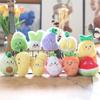 Cute Children's Small Vegetable Fruit Plush Pendant Mini Banana Carrot Doll Rag Doll Keychain