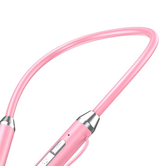 Беспроводные наушники с высокой точностью интеллектуального шумоподавления IPX5 водонепроницаемые совместимые с Bluetooth 5.2 шейный ободок стерео спортивные наушники для занятий спортом