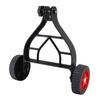 String Trimmer Wheel Attachment Mower Auxiliary Wheel Push Behind Weed Trimmer Adjustable Support Wheels for Grass