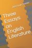 Книга Three Essays On English Literature