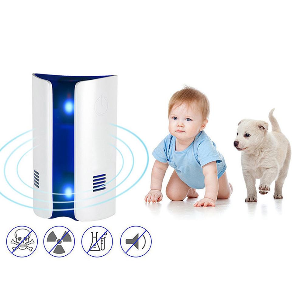 Борьба с грызунами Электронный отпугиватель комаров Ультразвуковой отпугиватель вредителей ЕС/США/Великобритания Вилка Отпугиватель мышей Хлебный тип