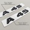 3D ABS Car Letters Logo Trunk Badge Emblem Sticker For Mercedes Benz A Series A45 CLA45 W169 W176 W177 C117 W118 Accessories