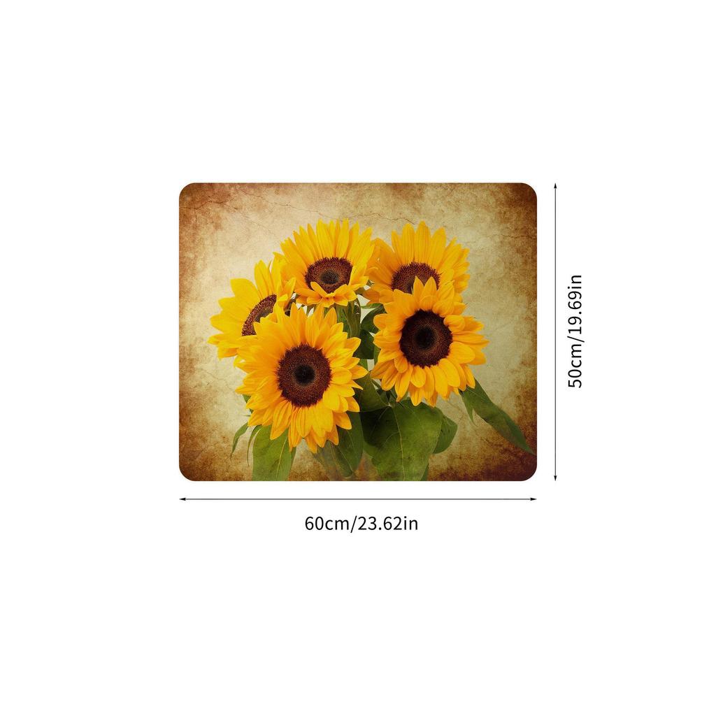 Коврик из диатомовой грязи подсолнечника, пылезащитный для барабанных стиральных машин, сушилок и холодильников - влагопоглощающий и защитный