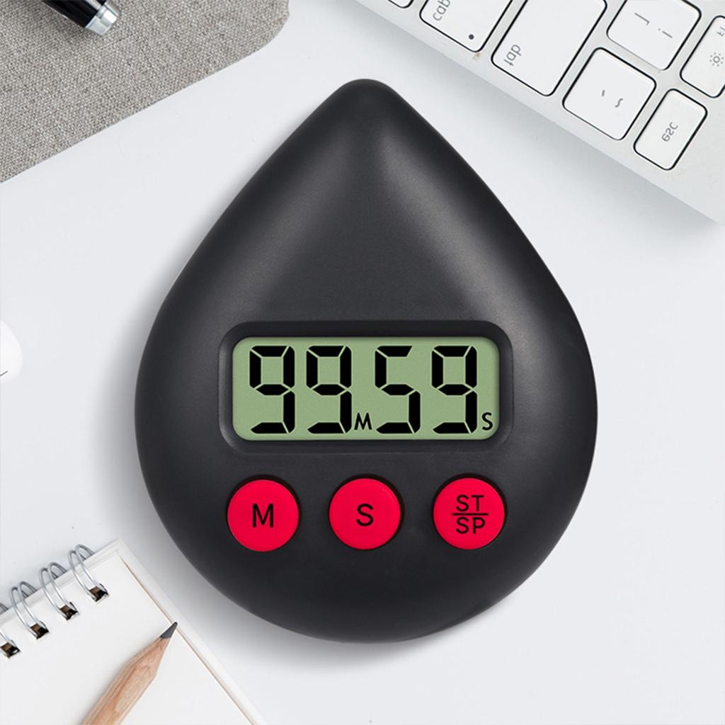 New DIGITAL SHOWER TIMER Energy Digital Timer Alarm Clock