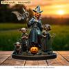 2D Flat Acrylic Halloween and Easter Table Decorations Horror Witches, Pumpkins and Mysterious Creatures Decorations,home Party Table Decorations