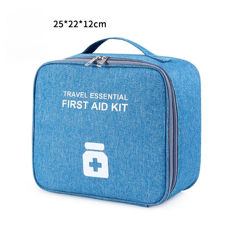 Mini Portable Medicine Storage Bag Camping Outdoor Travel First Aid Kit Organizer Emergency Survival Bag Pill Case