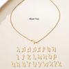 Fashionable A-Z Pendant Necklace: Elegant, Versatile Design for Women